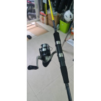 COMBO cần CROSSFIRE 702MS và guồng quay cước STRIKEFORCE 2000B 