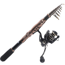 Cần câu rút máy đứng carbon cao cấp Falcon Short Bream 2.1m