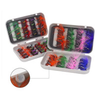 Set mồi ruồi lông vũ size 3 chuyên lure lóc, trê, rô phi, câu mương