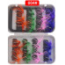 Set mồi ruồi lông vũ size 4 chuyên lure lóc, trê, rô phi, câu mương