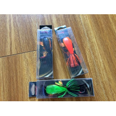 Mồi ếch câu lure cá lóc 9cm 9.5gram nhiều màu sắc